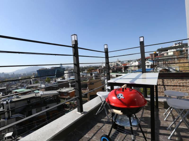 Philstay Itaewon Seoul Exterior foto